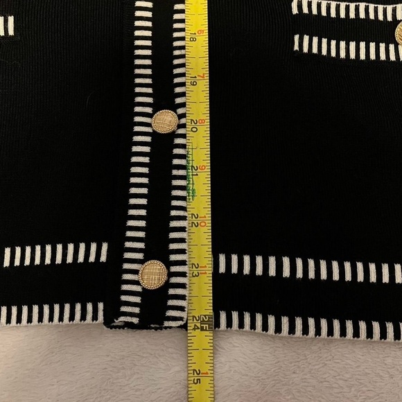 ADRIANNA PAPELL BUTTON UP CARDIGAN SWEATER TOP - Picture 5 of 5